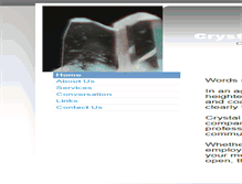 Tablet Screenshot of crystalwriting.ca